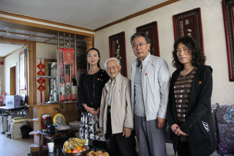 中共青海省第三建筑工程有限公司支部委員會開展“走訪慰問暖人心，紅色精神永傳承”活動(dòng)