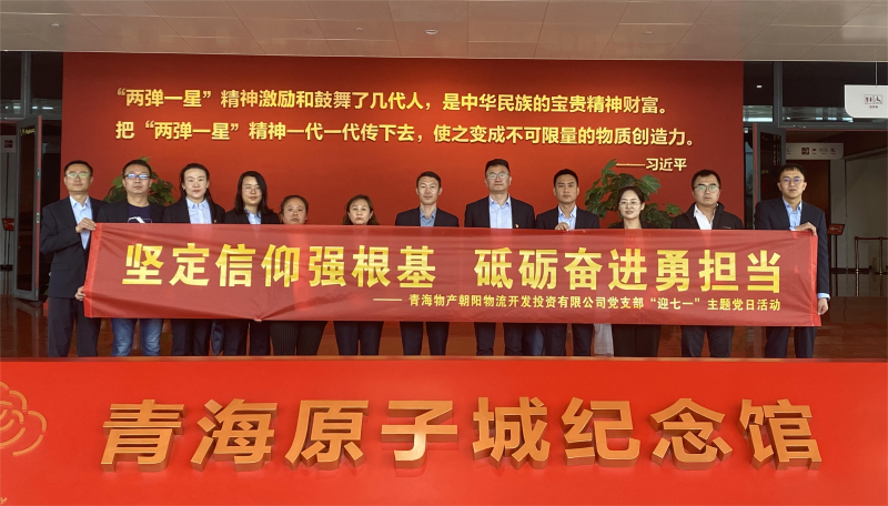 堅定信仰強根基，砥礪奮進勇?lián)?朝物開投公司黨支部開展迎“七一”主題黨日活動