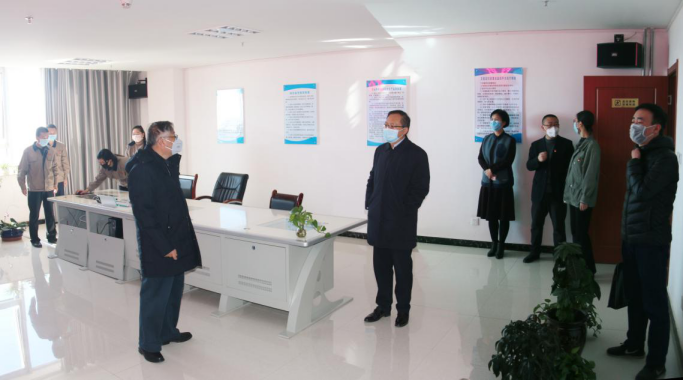 省國資委黨委副書記、副主任郭臻先同志赴省物產集團督導疫情防控暨復復工產工作